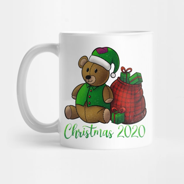 Christmas Bear With Gifts by HHT